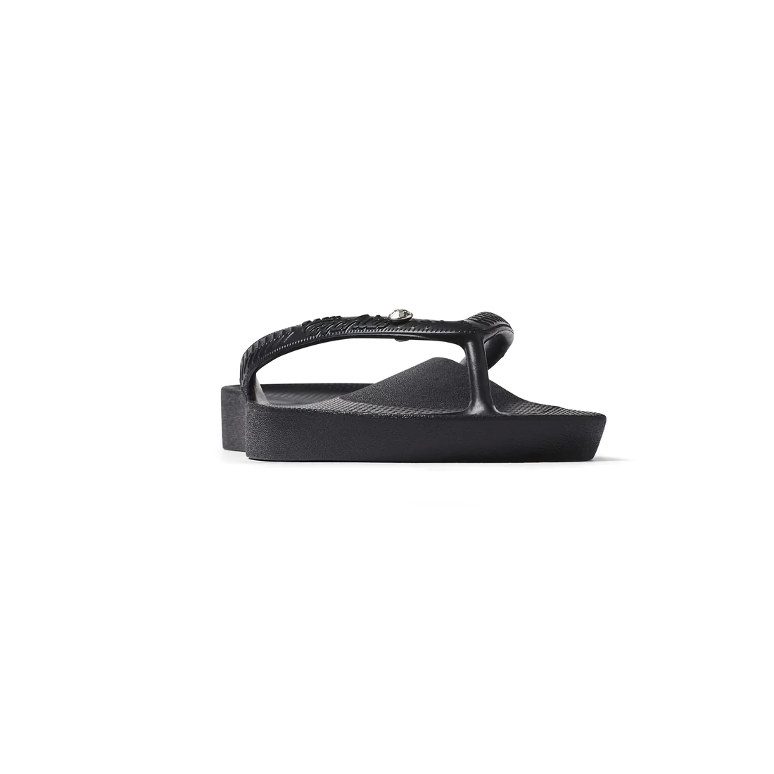 Arch Support Thongs - Black Crystal - Image 9