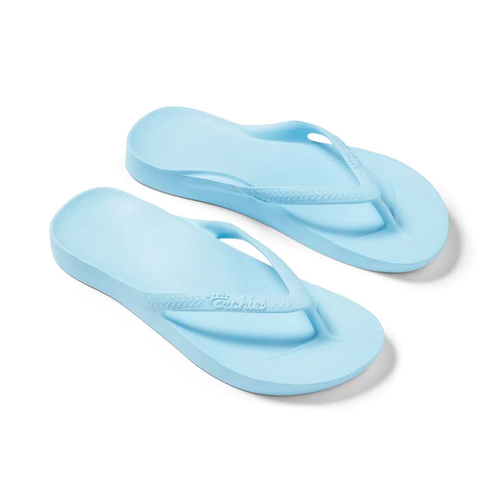 Arch Support Thongs - Sky Blue - Image 9