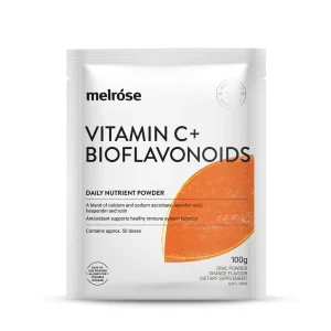 Melrose Vitamin C Plus Bioflavonoids Orange Flavoured 100g